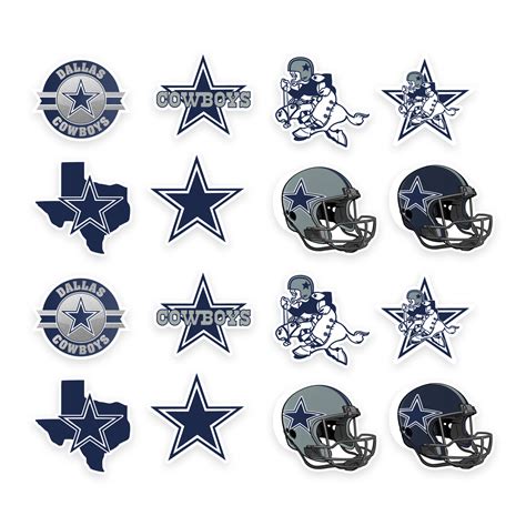 Unique Dallas Cowboys decal stickers for 2022 | Inspire Uplift