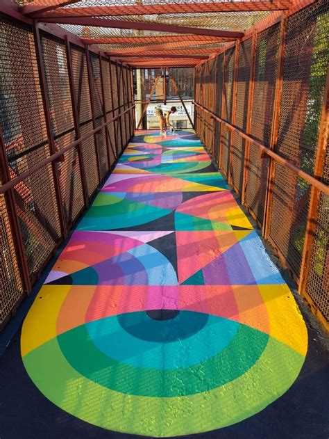 Geometric Murals & Street Art by Jessie & Katey | Daily design ...