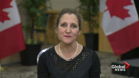 Chrystia Freeland: A lot can happen in 6 months after a notice of NAFTA ...