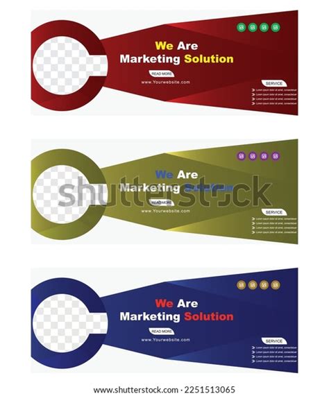 Linkedin Banner Free Vectors Eps Download Stock Vector (Royalty Free ...