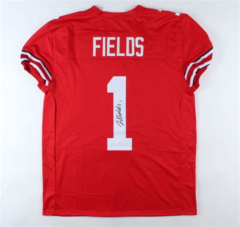 Justin Fields Signed Jersey (JSA COA) | Pristine Auction