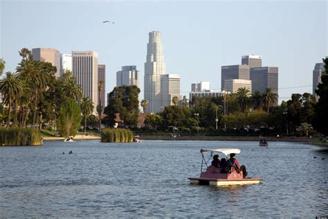 Echo Park Lake Is All Wet - Again -- The Eastsider LA | HuffPost