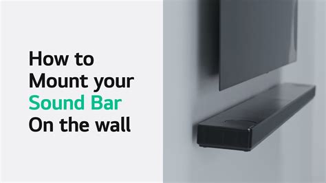 How To Mount Soundbar On Wall: Step By Step