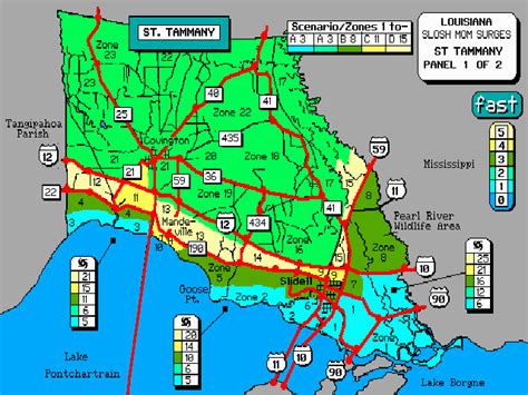 St Tammany Parish Ward Map - Fall Foliage Map 2024