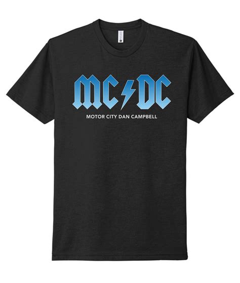 Motor City Dan Campbell MCDC Detroit Football T-shirt - Etsy