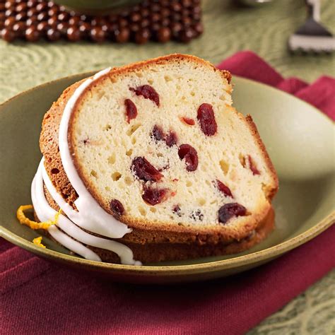 Grand Marnier Cranberry Pound Cake Recipe | Taste of Home