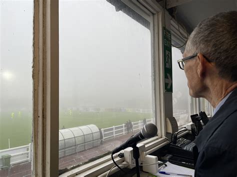 Brackley Town FC on Twitter: "The view for our commentators this ...