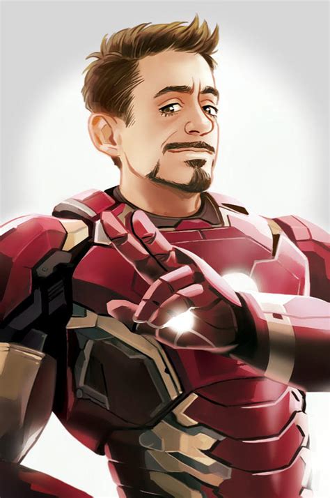 MCU Iron man/Tony Stark by Hallpen on DeviantArt