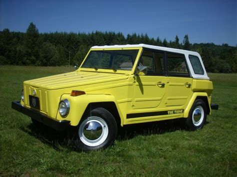 1974 Volkswagen Thing Type 181 Classic SUV Convertible Hardtop Trekker Safari for sale: photos ...