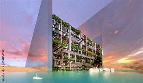 The Line Neom is a sustainable, autonomous futuristic city project in Saudi Arabia desert. It ...