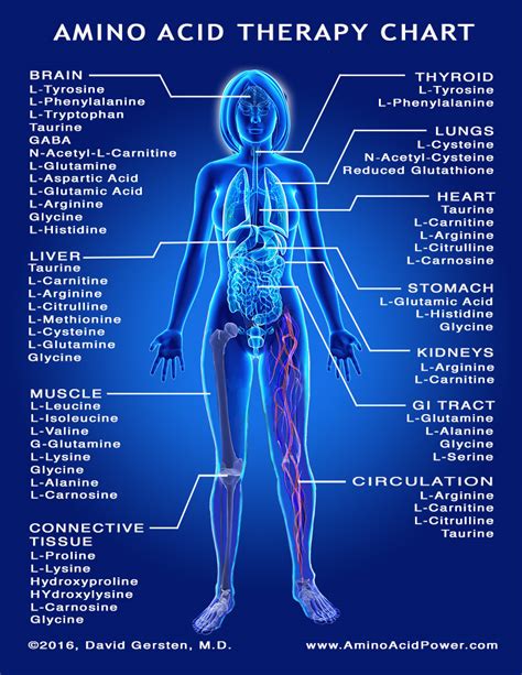 AMINO ACID THERAPY CHART