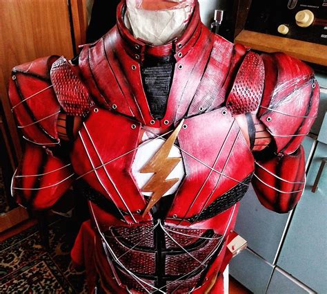 Flash costume justice league 2017 cosplay eva foam dc comics