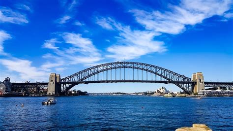 Harbour Bridge w Sydney (Australia) - most łukowy