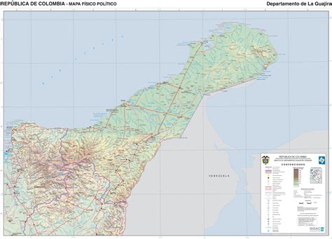 La Guajira Map - MapSof.net