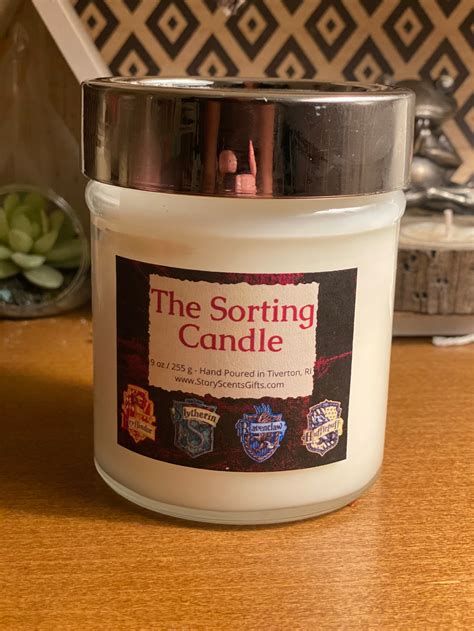 Harry Potter inspired Sorting Candle | Etsy