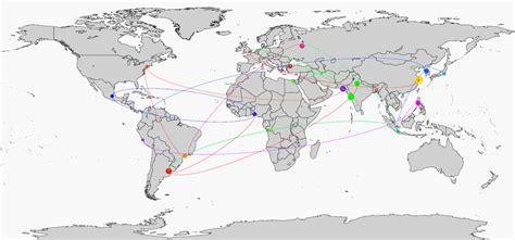 rworldmap - R: creating a world network map - Stack Overflow