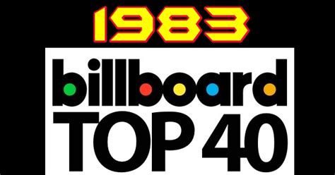 Billboard Charts Top 40 - 1983