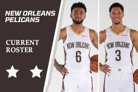 New Orleans Pelicans Current Roster & Players Lineup (2021-2022)