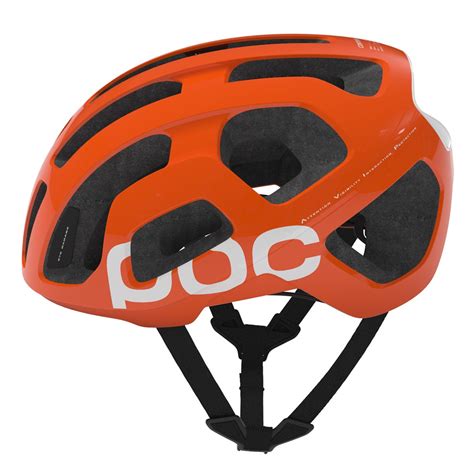 POC Octal AVIP MIPS Road Bike Helmet Large Zink Orange/Hydrogen White