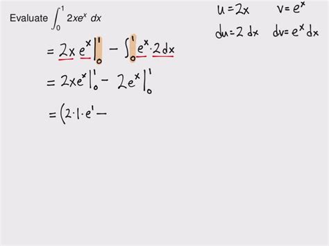 Screencast 5.4.7: A Definite Integral Using Integration by Parts - YouTube