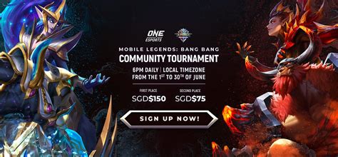 The ONE Esports Mobile Legends: Bang Bang Community Tournaments are ...