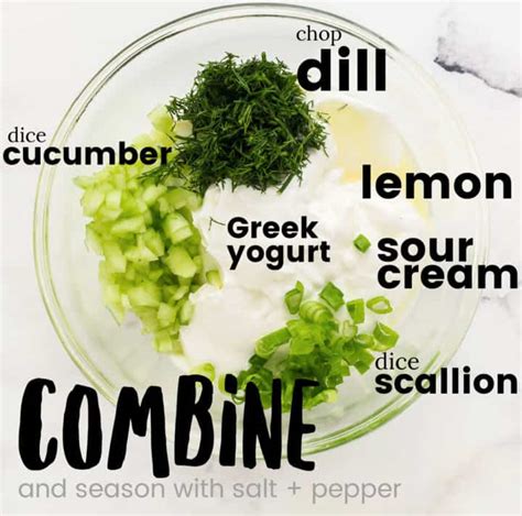 Easy Cucumber Dip {10 Minute Recipe} - Cheerful Cook