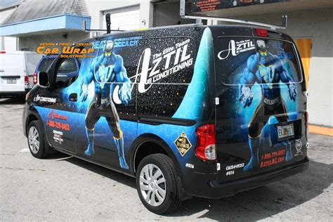 Air Conditioning Company Car Wrap Design West Palm Beach Florida