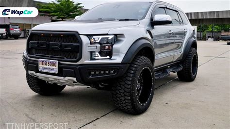 Ford Everest gets a Raptor-esque, custom makeover | WapCar