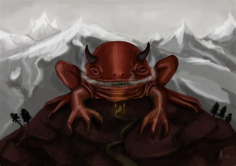 Demon frog by sannaberg on DeviantArt