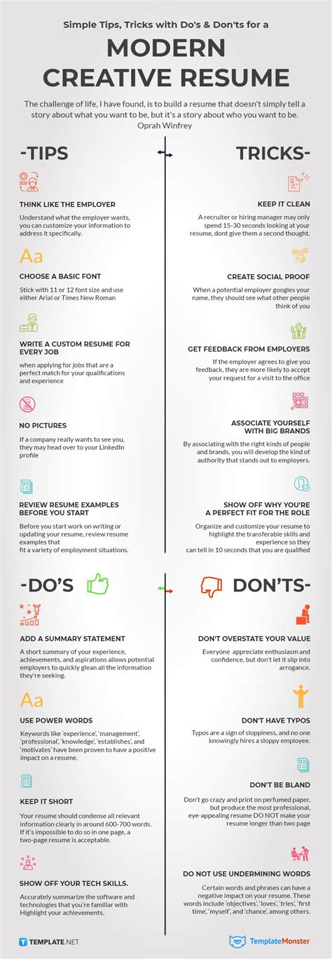 How to Create a Modern Creative Resume [Infographics] - Resume Samples
