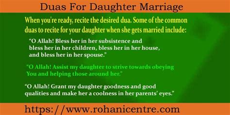 Duas For Daughter Marriage- A Powerful No 1 Remedies - Rohani Centre