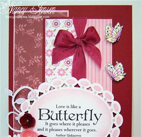 FancyCrafty{Me}: Love is Like a Butterfly