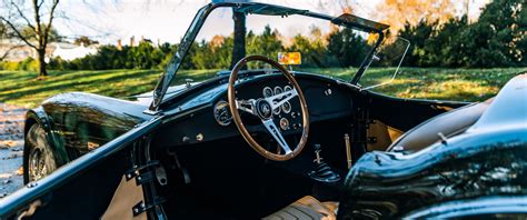 Download wallpaper Shelby, Cobra, car interior, Shelby Cobra 289 ...