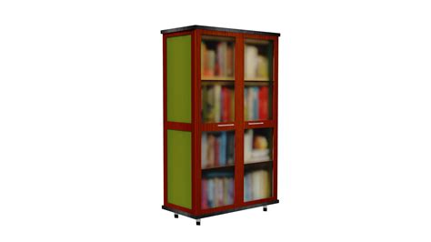 3D bookshelf model - TurboSquid 1368331