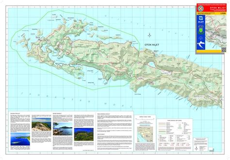 New Tourist and Trekking Map published - Nacionalni park Mljet