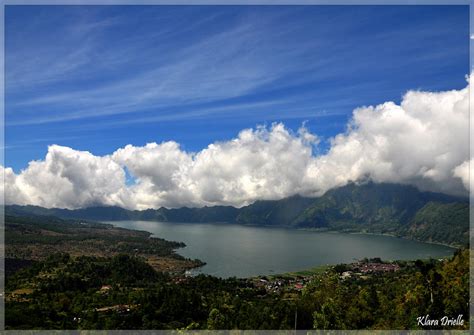 Batur volcano crater lake by KlaraDrielle on DeviantArt