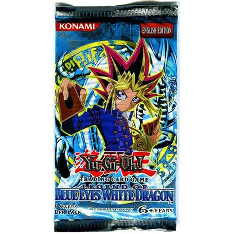 Yu-Gi-Oh Legend of Blue Eyes White Dragon Booster Pack [Unlimited Edition] - Walmart.com ...