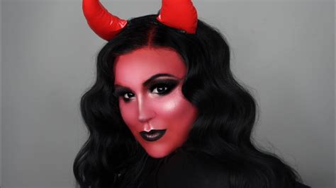 RED DEVIL | EASY HALLOWEEN MAKEUP TUTORIAL - YouTube