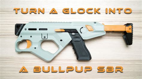 GumoDesign Bullpup Conversion Kit for Airsoft Glock Assembly Demo - YouTube