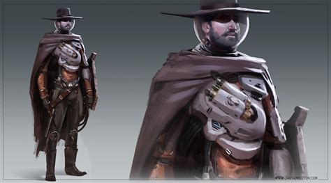 Futuristic Cowboy Art