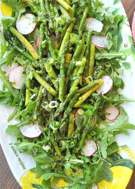 Asparagus Salad - 2 Sisters Recipes by Anna and Liz