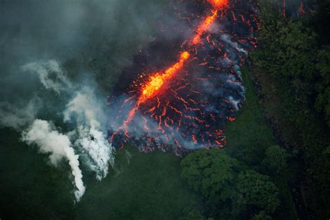 Alerta roja en Hawai por la erupción del volcán Kilauea