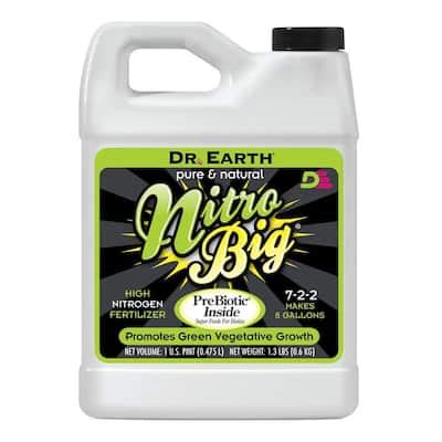 DR. EARTH 16 oz. Nitro Big Liquid Fertilizer-9000 - The Home Depot