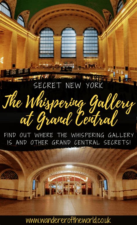 Grand Central Secrets: The Whispering Gallery - Wanderers of the World