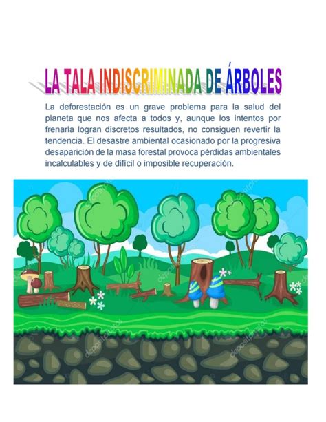 Tala de árboles consecuencias ambientales - Colombia Verde