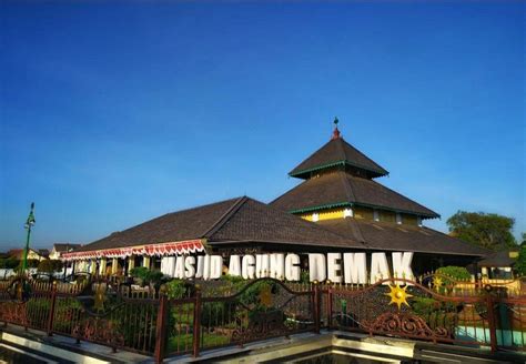 Agung Demak Mosque, Central Java, Indonasia.