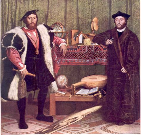 The Ambassadors by Hans Holbein