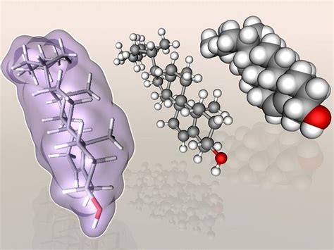 Cholesterol molecule 3D model | CGTrader