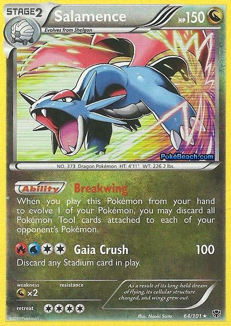 Salamence -- Plasma Blast Pokemon Card Review | PrimetimePokemon's Blog