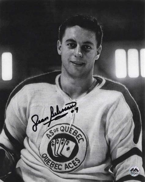 Jean Beliveau Autographed Photo - Razilia